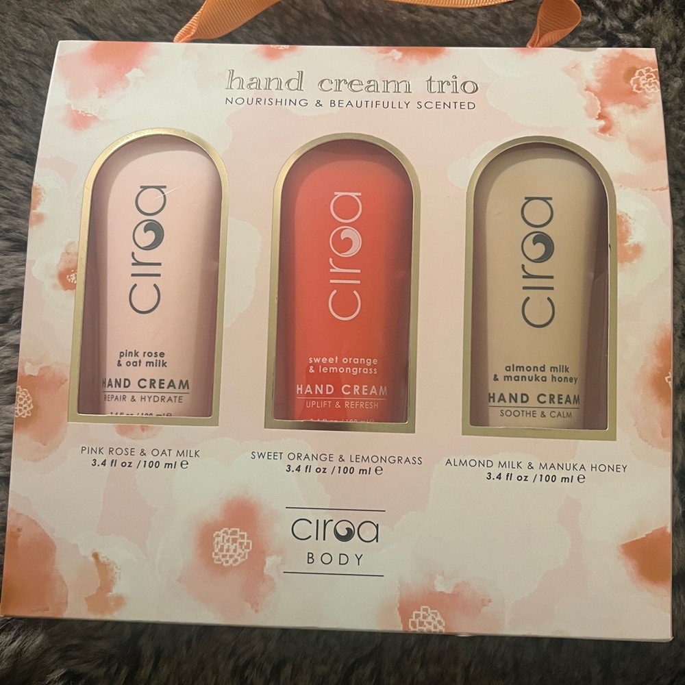 CIROA Hand Cream Trio NEW